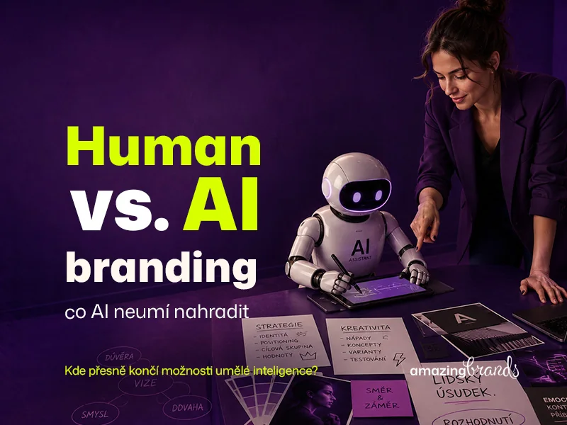 Human-made vs. AI branding: co AI neumí nahradit